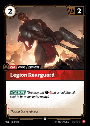 Legion Rearguard [OGN-010] — ปกติ