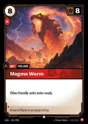 Magma Wurm [OGN-011] — ปกติ