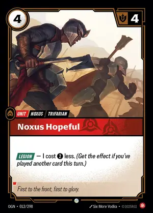 Noxus Hopeful [OGN-012] — ปกติ