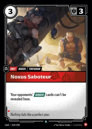 Noxus Saboteur [OGN-018] — ปกติ