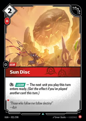 Sun Disc [OGN-021] — ปกติ
