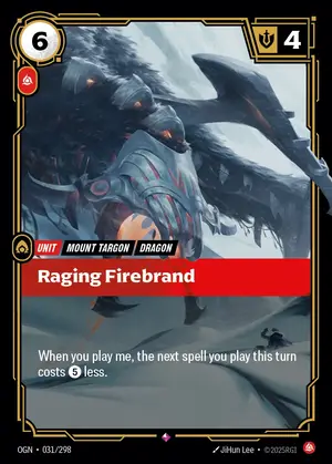 Raging Firebrand [OGN-031] — ฟอยล์