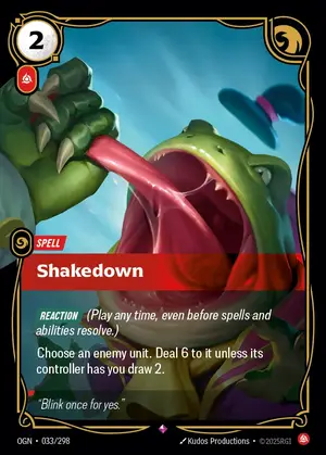 Shakedown [OGN-033] — ฟอยล์