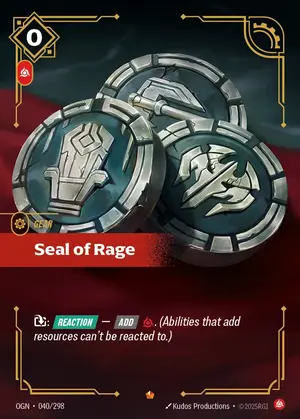 Seal of Rage [OGN-040]