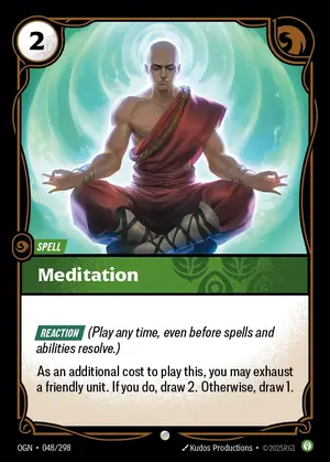 Meditation [OGN-048] — ปกติ