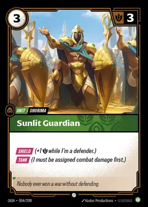 Sunlit Guardian [OGN-054] — ปกติ