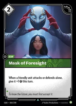 Mask of Foresight [OGN-060] — ปกติ