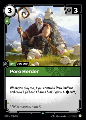 Poro Herder [OGN-061] — ปกติ