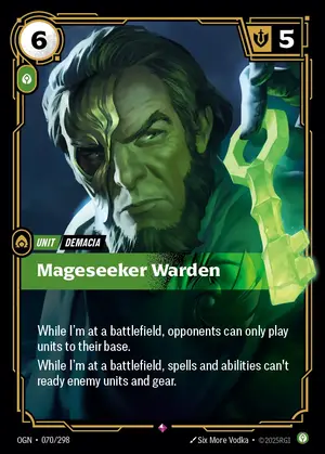 Mageseeker Warden [OGN-070] — ฟอยล์