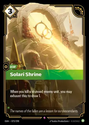 Solari Shrine [OGN-072] — ฟอยล์