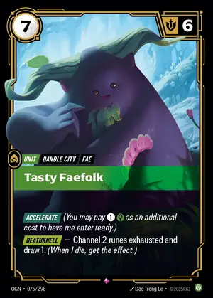 Tasty Faefolk [OGN-075] — ฟอยล์