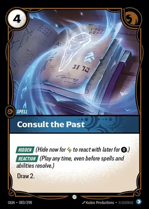 Consult the Past [OGN-083] — ปกติ