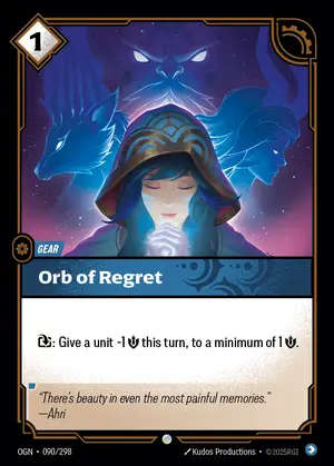 Orb of Regret [OGN-090] — ปกติ