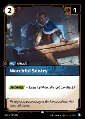 Watchful Sentry [OGN-096] — ปกติ