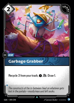 Garbage Grabber OGN-099 ปกติ — การ์ด Riftbound