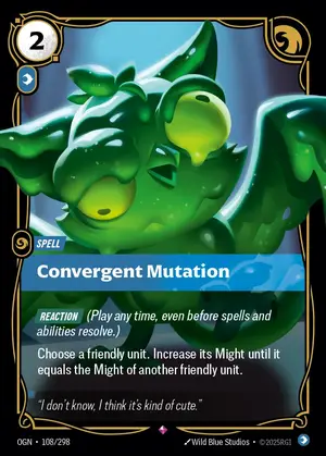 Convergent Mutation [OGN-108] — ฟอยล์