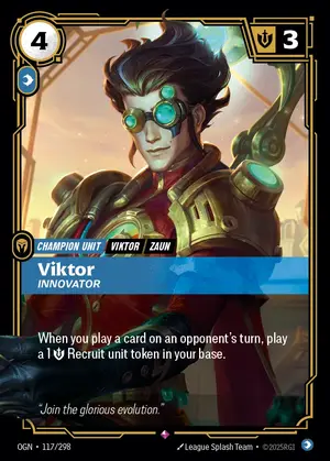 Viktor - Innovator [OGN-117] — ฟอยล์