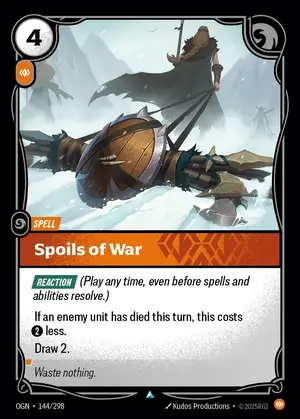 Spoils of War [OGN-144] — ฟอยล์