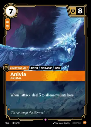 Anivia - Primal [OGN-148] — ฟอยล์