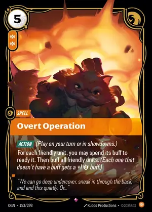 Overt Operation [OGN-153] — ฟอยล์