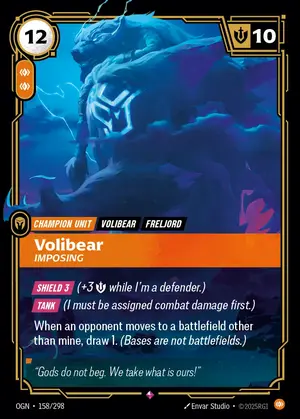 Volibear - Imposing [OGN-158] — ฟอยล์