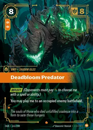 Deadbloom Predator [OGN-161] — ฟอยล์