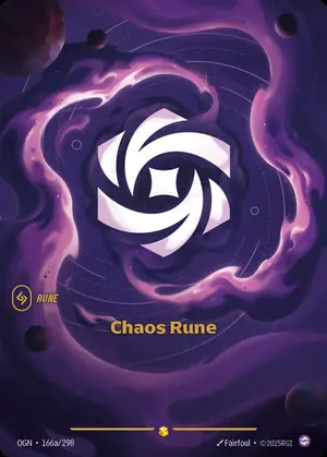 Chaos Rune [OGN-166a] — ฟอยล์