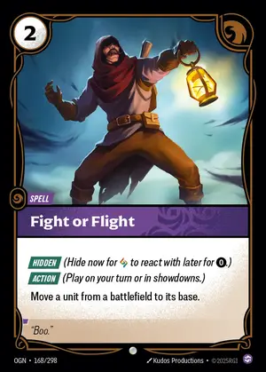 Fight or Flight [OGN-168] — ปกติ