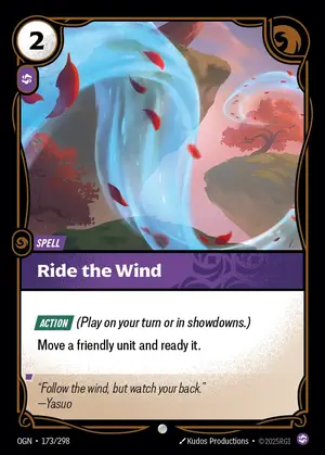 Ride the Wind [OGN-173] — ปกติ