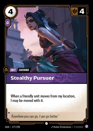 Stealthy Pursuer [OGN-177] — ปกติ