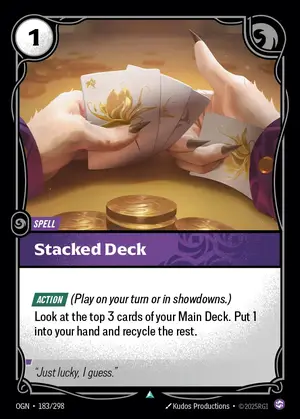 Stacked Deck [OGN-183] — ปกติ