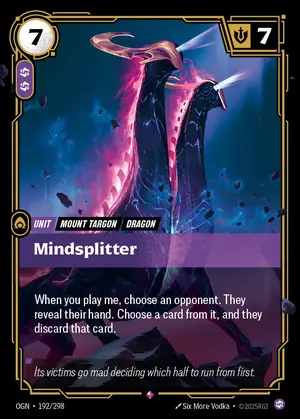 Mindsplitter [OGN-192] — ฟอยล์