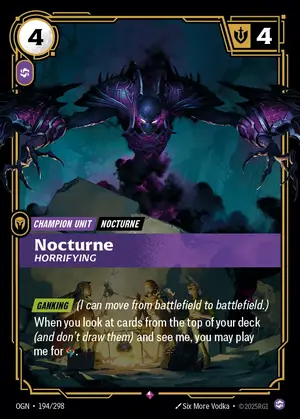 Nocturne - Horrifying [OGN-194] — ฟอยล์