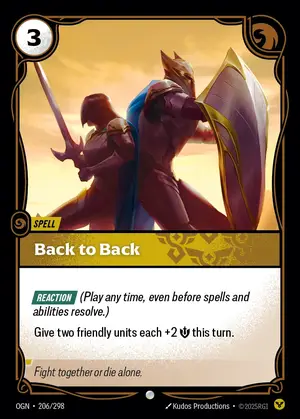 Back to Back [OGN-206] — ฟอยล์