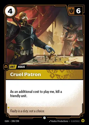 Cruel Patron [OGN-208] — ปกติ