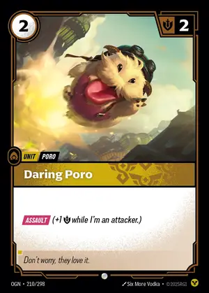 Daring Poro [OGN-210] — ปกติ