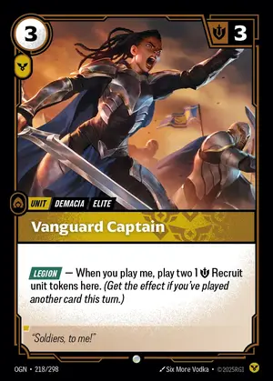 Vanguard Captain [OGN-218] — ปกติ