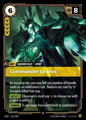 Commander Ledros [OGN-231] — ฟอยล์