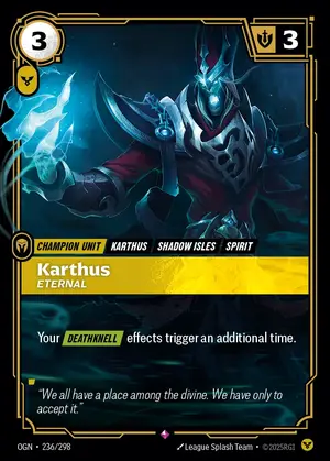 Karthus - Eternal [OGN-236] — ฟอยล์