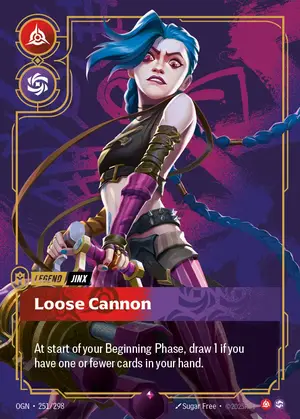 Jinx - Loose Cannon [OGN-251] — ฟอยล์