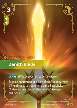 Zenith Blade [OGN-262] — ฟอยล์