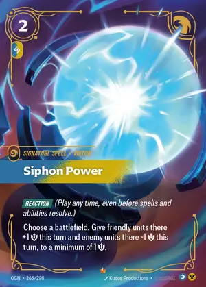 Siphon Power [OGN-266] — ฟอยล์