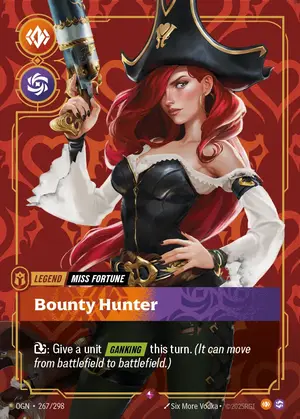 Miss Fortune - Bounty Hunter [OGN-267] — ฟอยล์