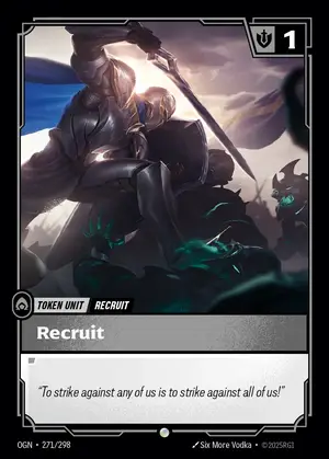Recruit // Buff [OGN-271] — ปกติ