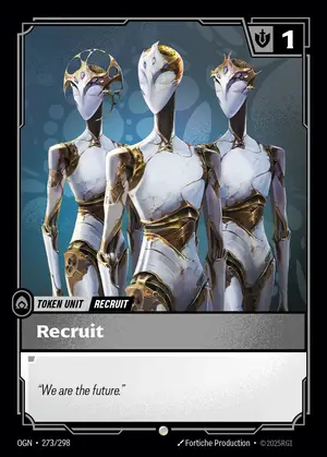 Recruit // Buff (ZN) [OGN-273] — ปกติ