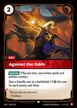 Against the Odds [SFD-001] — ปกติ