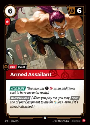 Armed Assailant [SFD-002] — ปกติ
