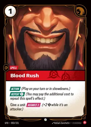 Blood Rush [SFD-003] — ปกติ