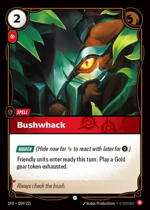 Bushwhack [SFD-004] — ปกติ
