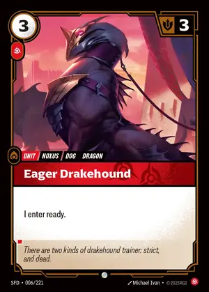 Eager Drakehound [SFD-006] — ฟอยล์